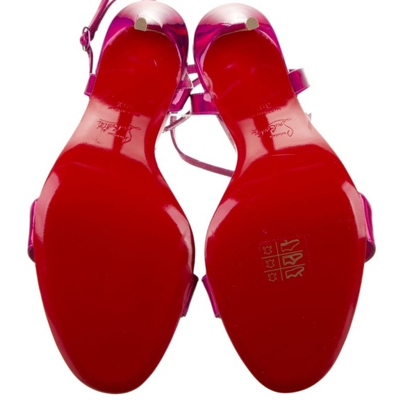 Metallic Pink Christian Louboutins - Picture 4 of 8